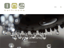 Tablet Screenshot of in2bathrooms.com